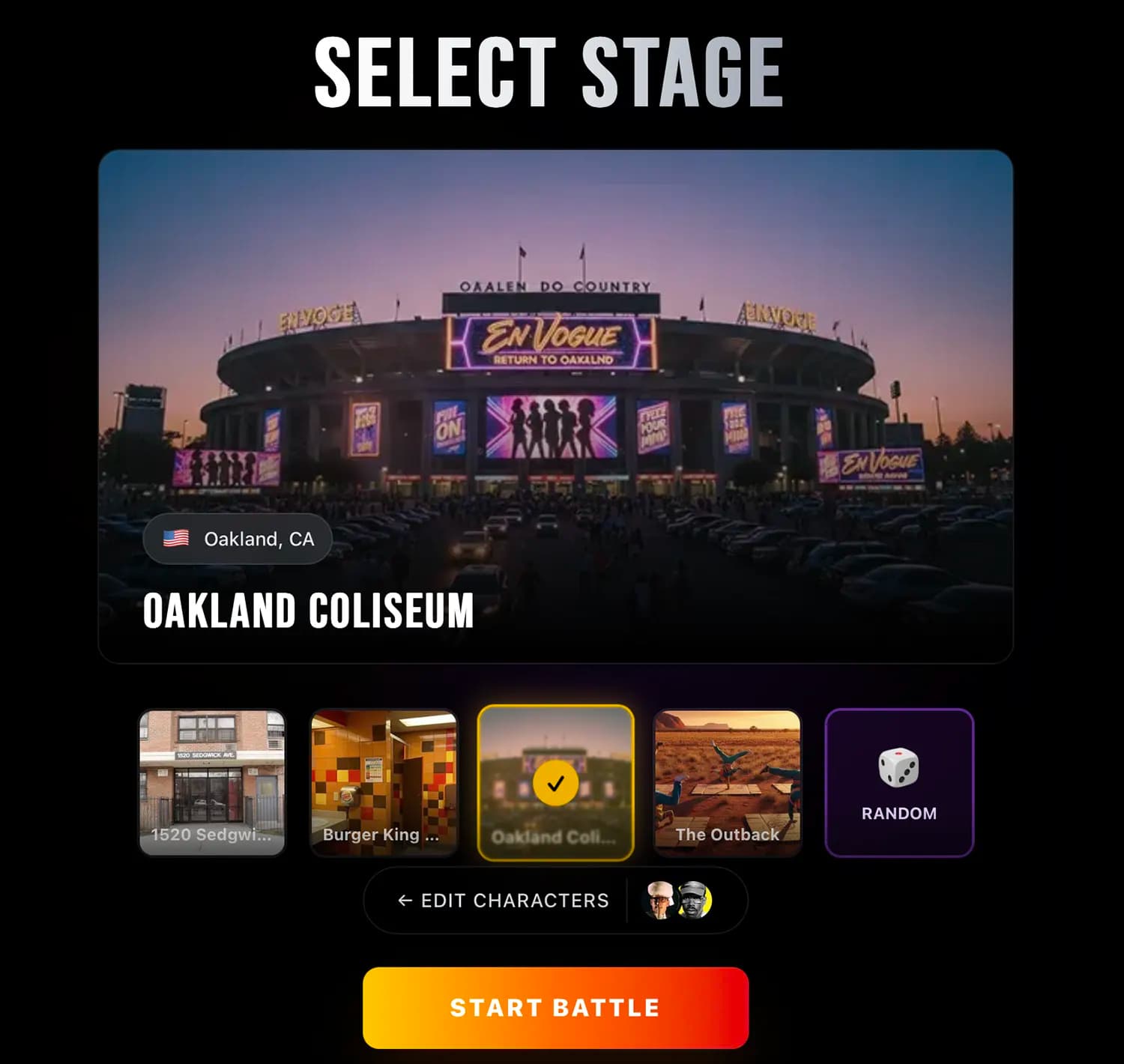 RapGPT - Select Your Stage